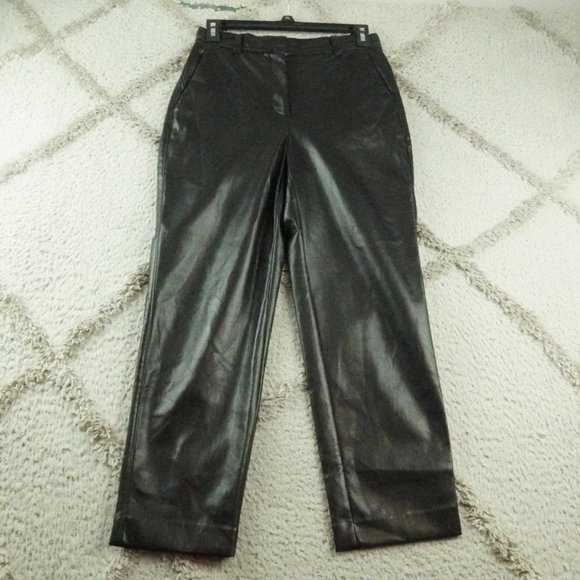 Babaton Black Cropped Pants - Picture 3 of 12